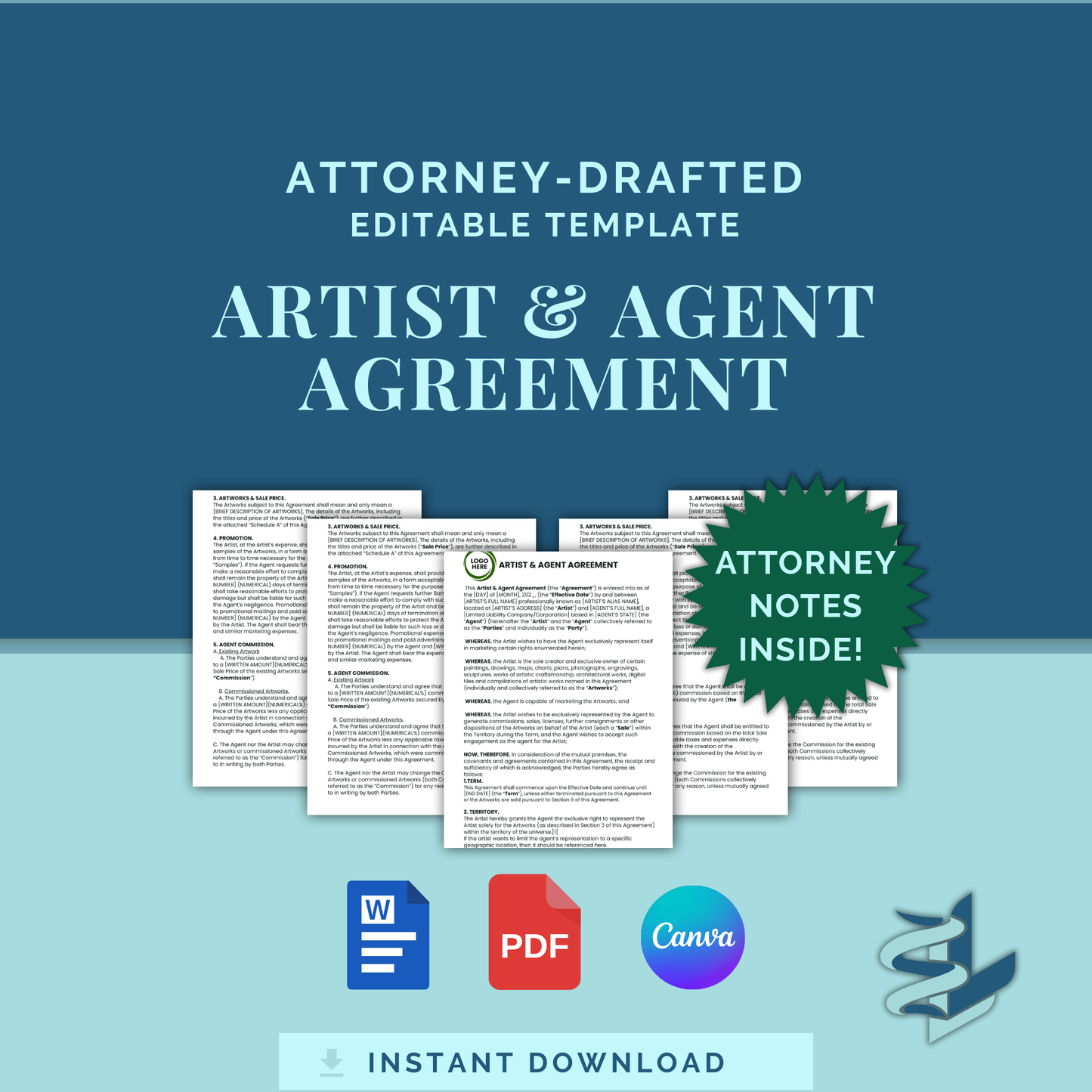 Artist and Agent Agreement - General