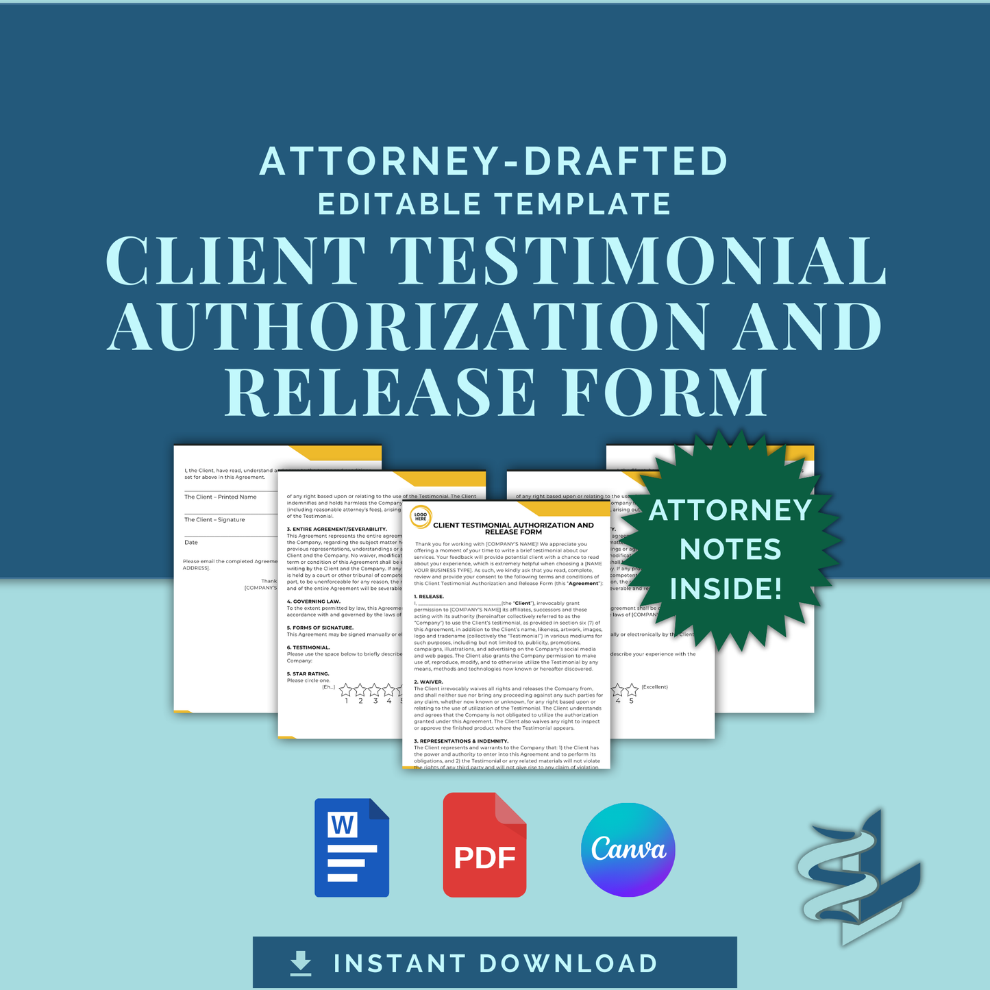 Client Testimonial Release Form