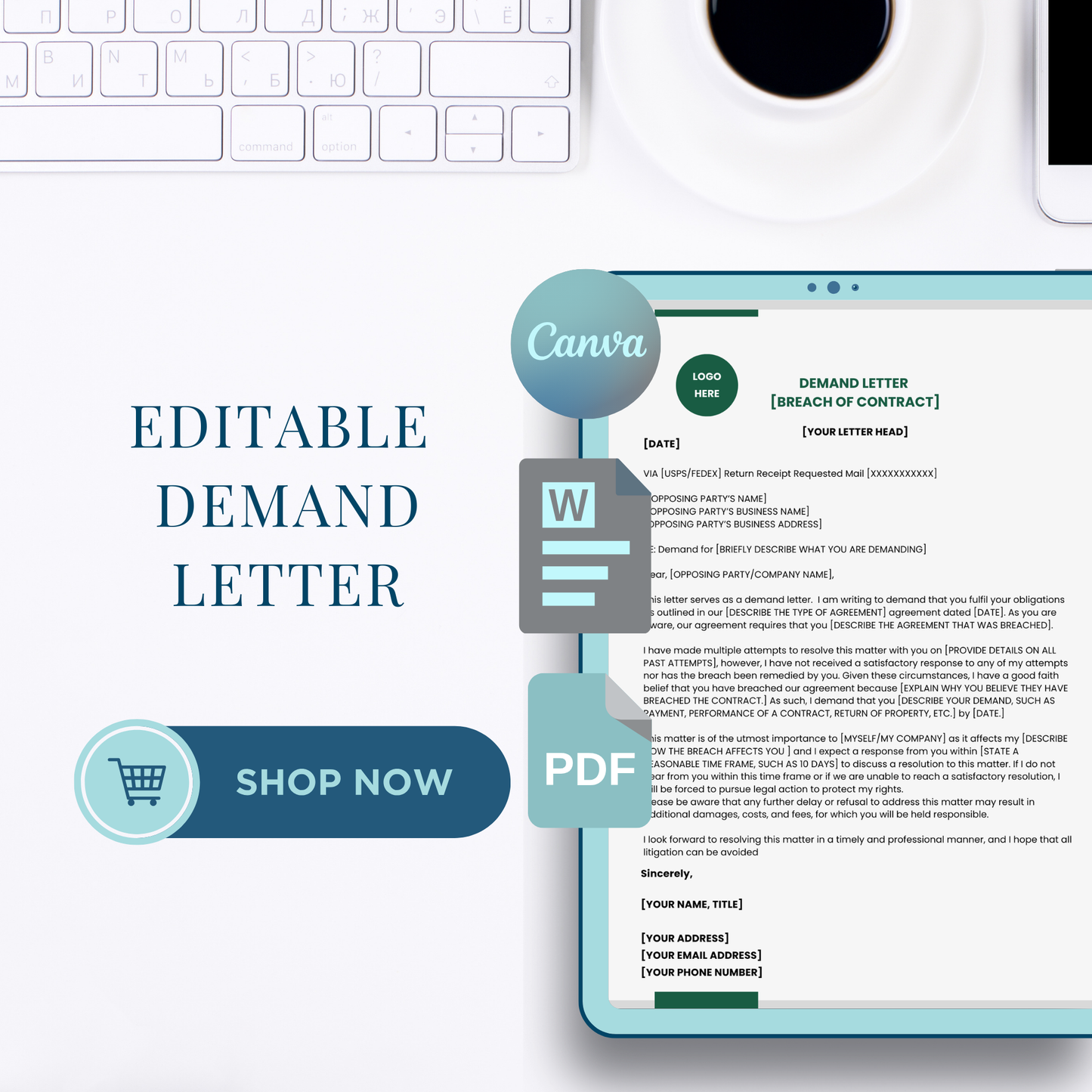 Demand Letter - Breach of Contract