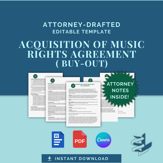 Acquisition of Music Rights (Buy-out) Agreement