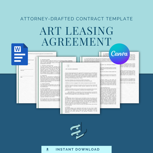 Art Leasing Agreement