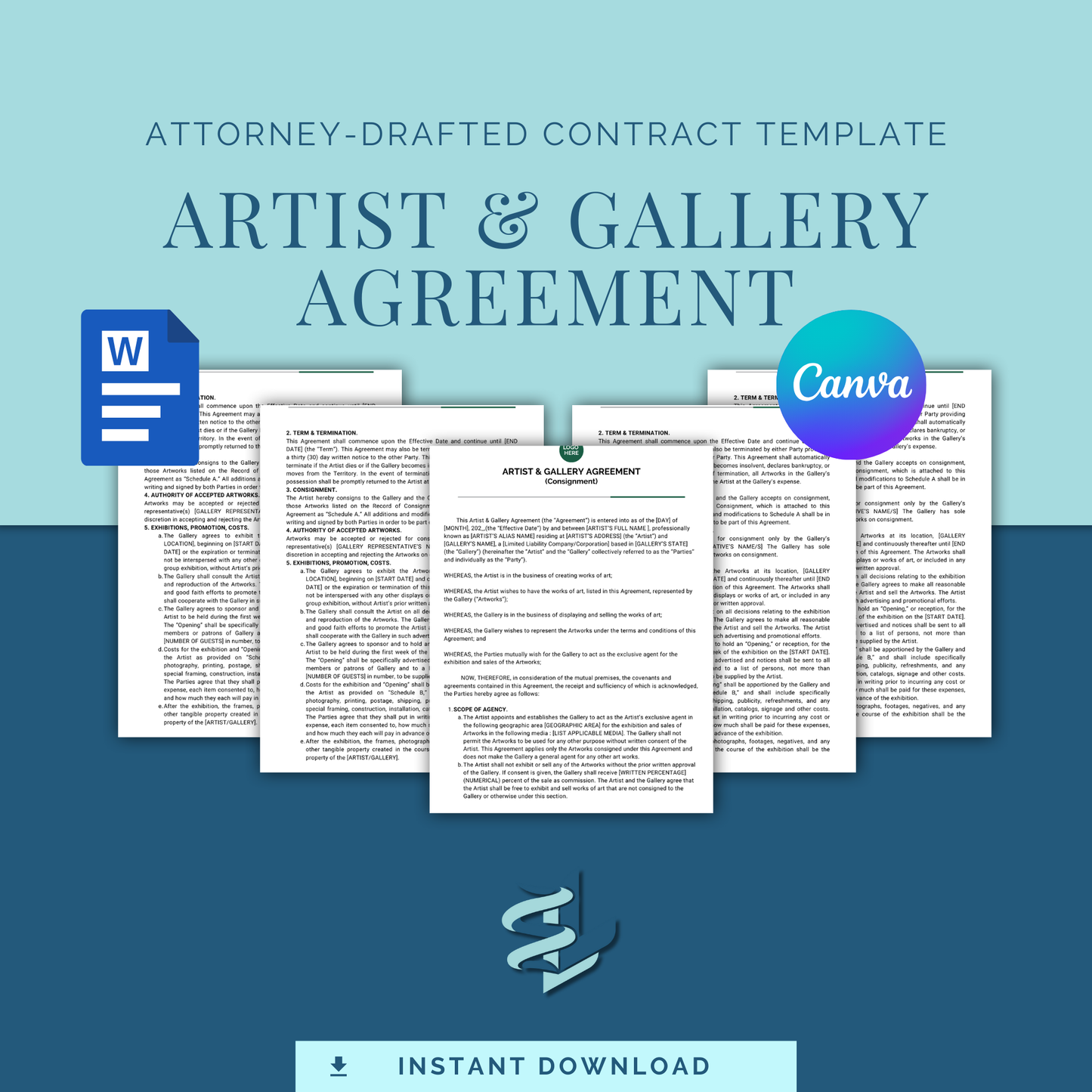 Artist and Gallery Consignment Agreement
