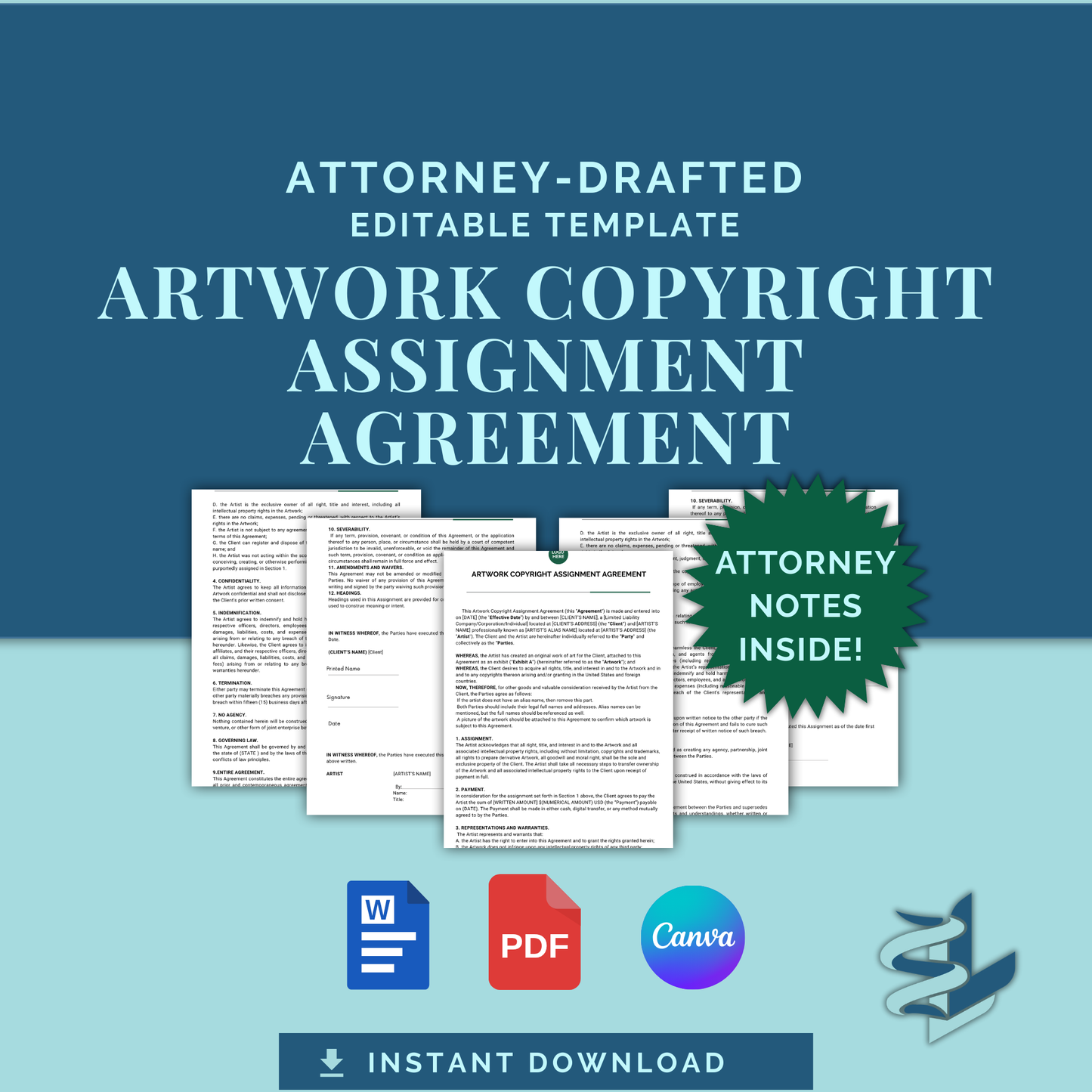 Artwork Copyright Assignment Agreement