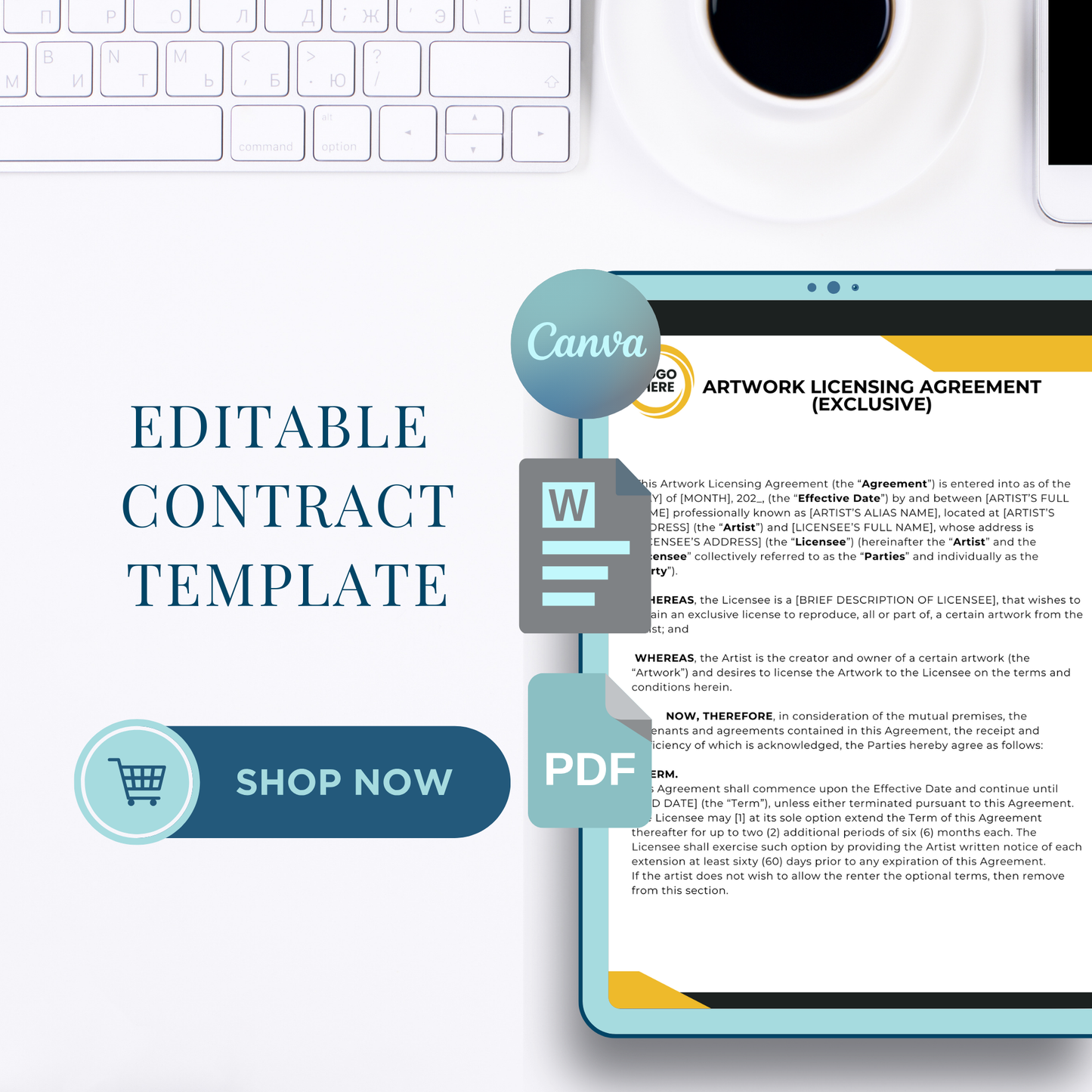 Artwork Licensing Agreement - Non-Exclusive