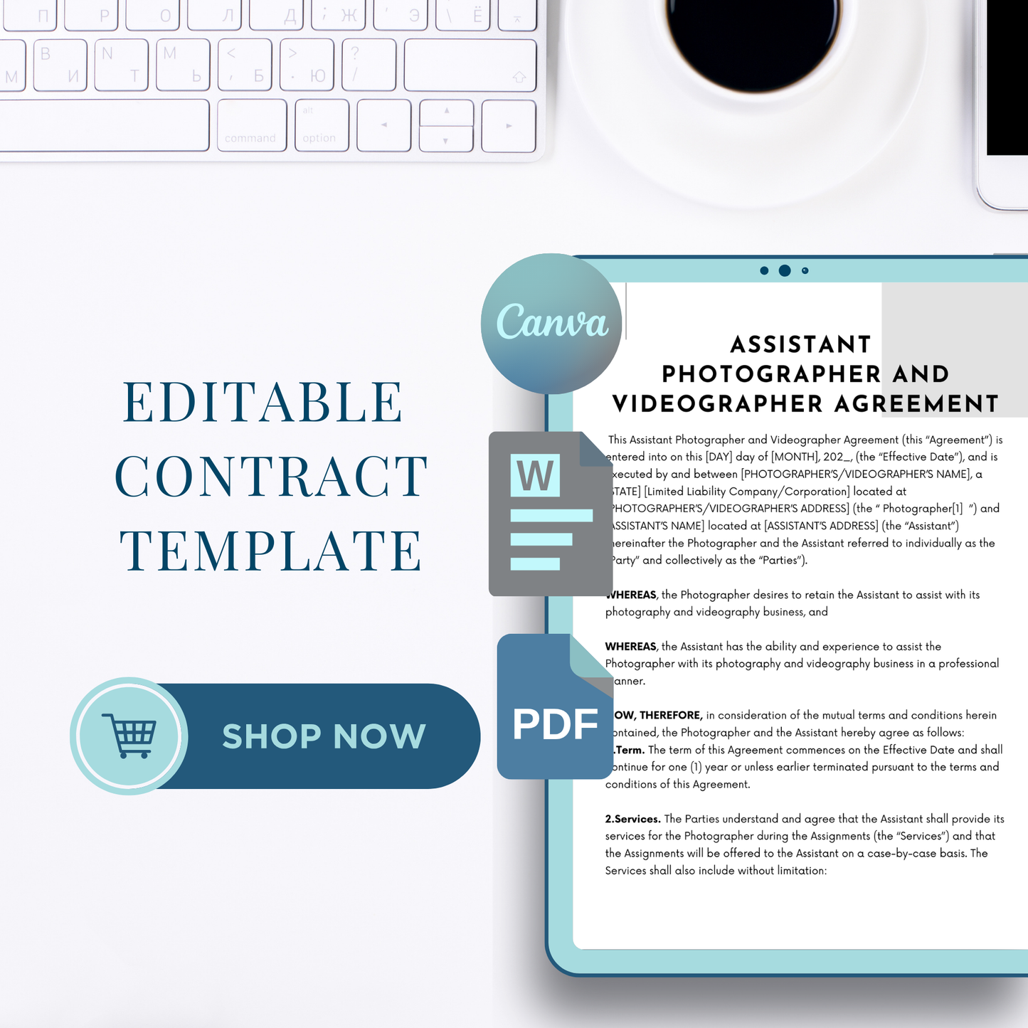 Assistant Photographer and Videographer Agreement