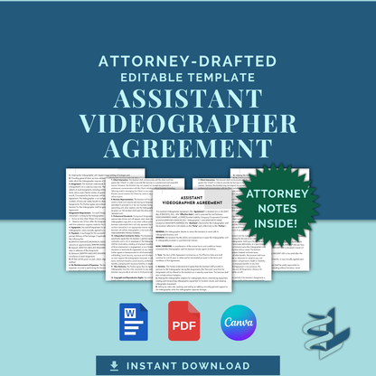 Assistant Videographer Agreement