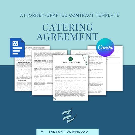 Catering Agreement
