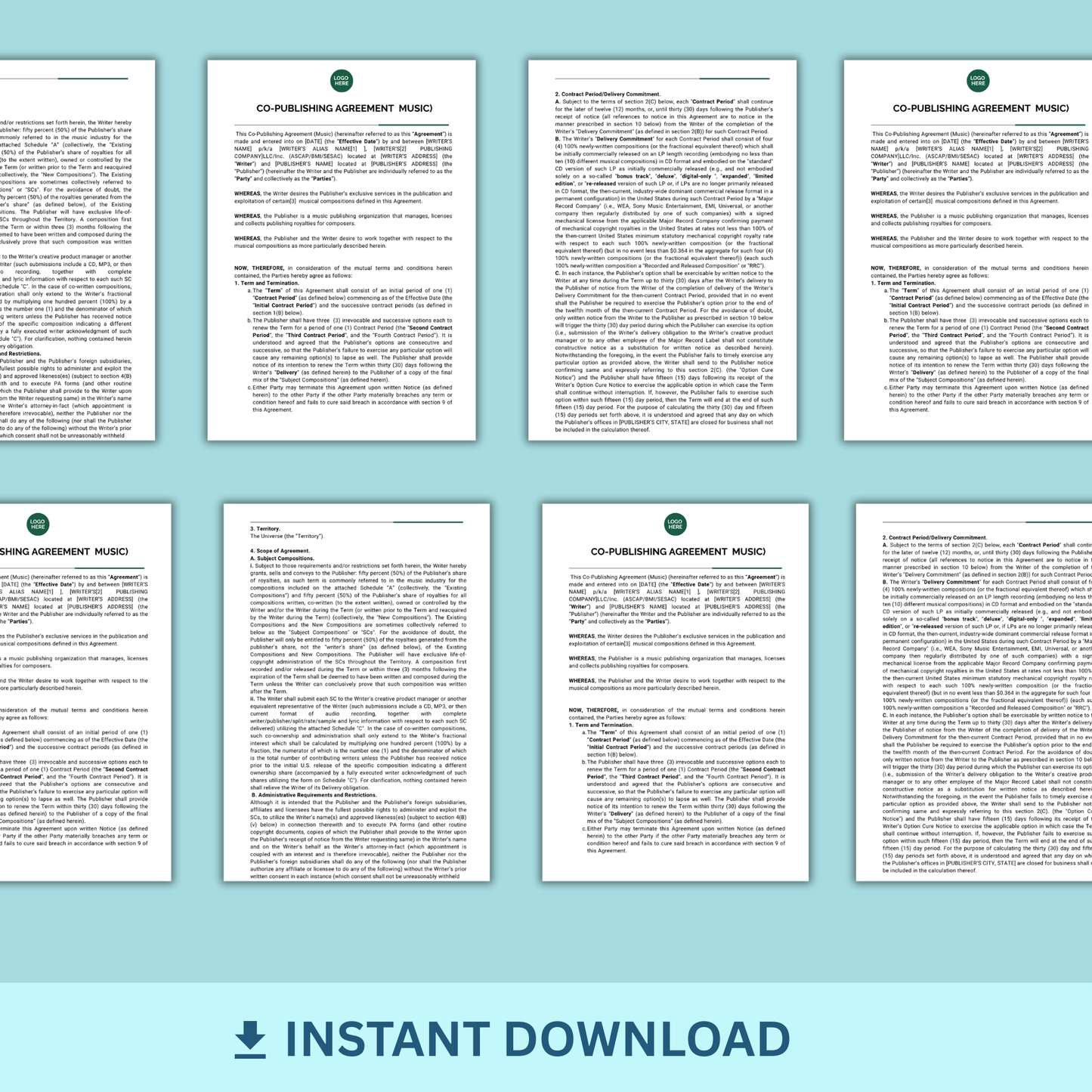 Co-publishing Agreement