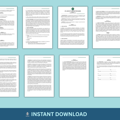 Corporate Bylaws