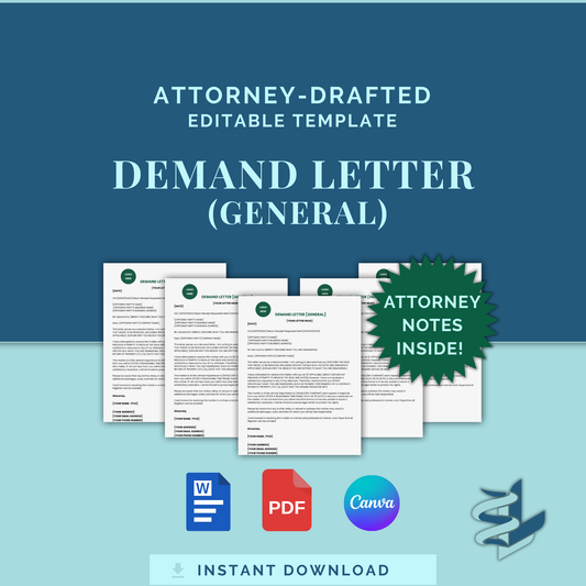 Demand Letter General
