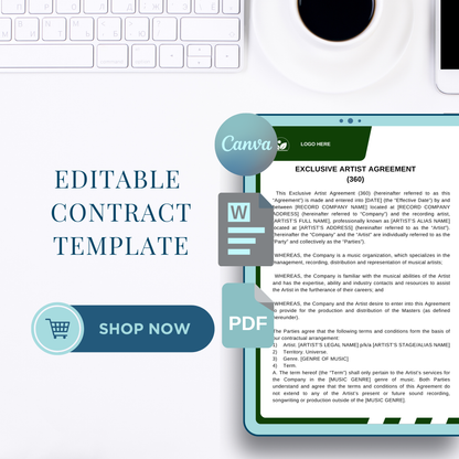 Recording Artist Agreement - 360 - Exclusive
