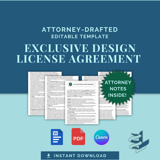 Design License Agreement - Exclusive