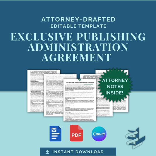 Publishing Administration Agreement - Exclusive