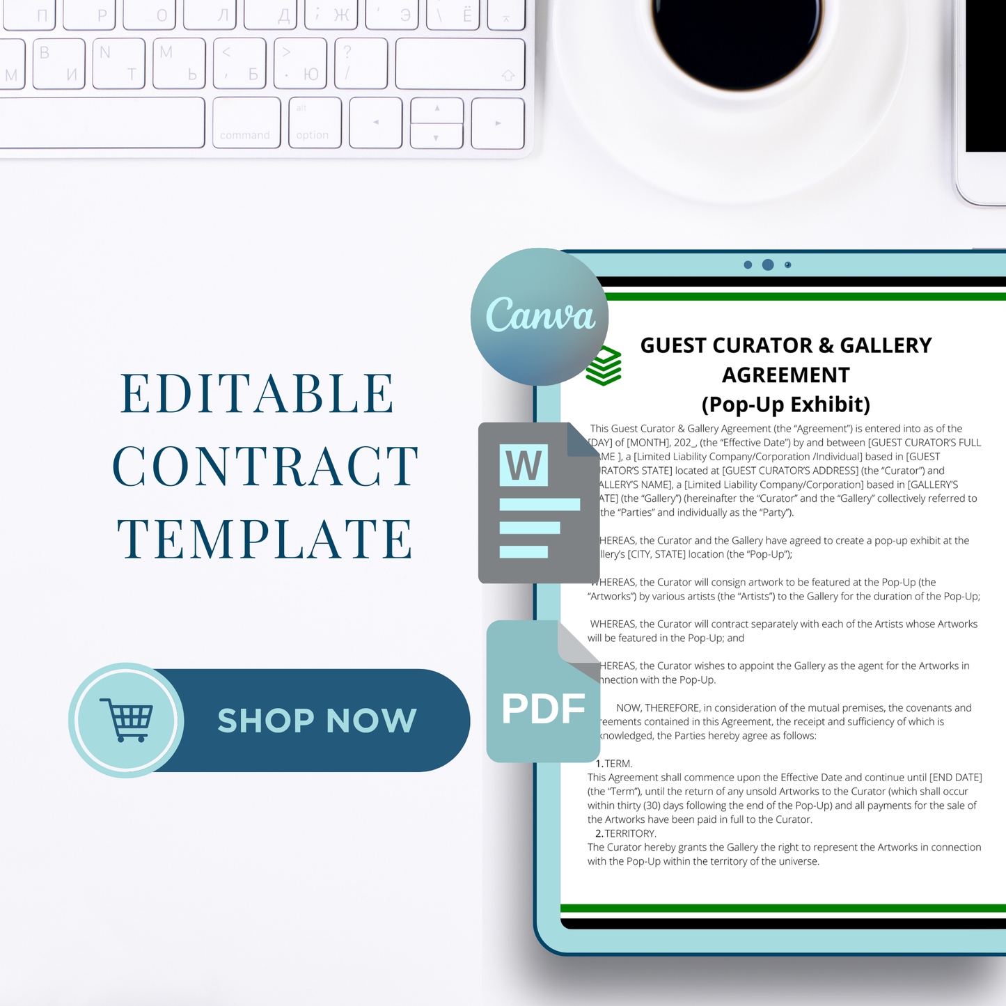 Guest Curator and Gallery (Pop-Up) Agreement