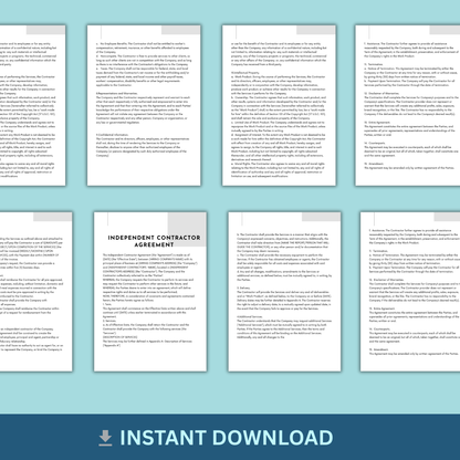 Independent Contractor Agreement