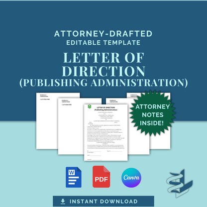 Letter of Direction - (Publishing Administration)