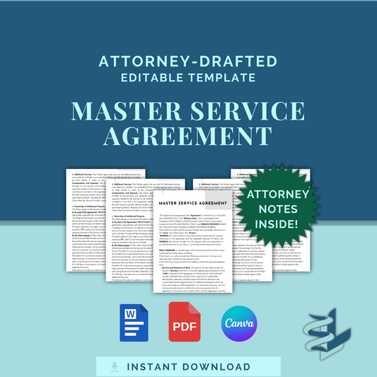 Master Service Agreement