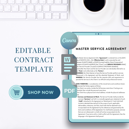 Master Service Agreement