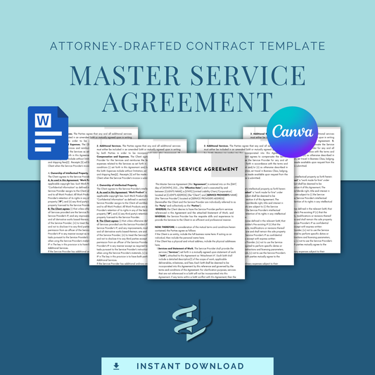 Master Service Agreement