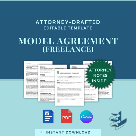 Model Agreement - Freelance