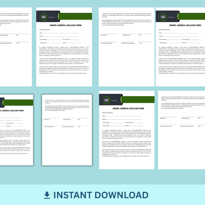 Model Agreement - General Release