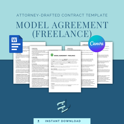 Model Agreement - Freelance