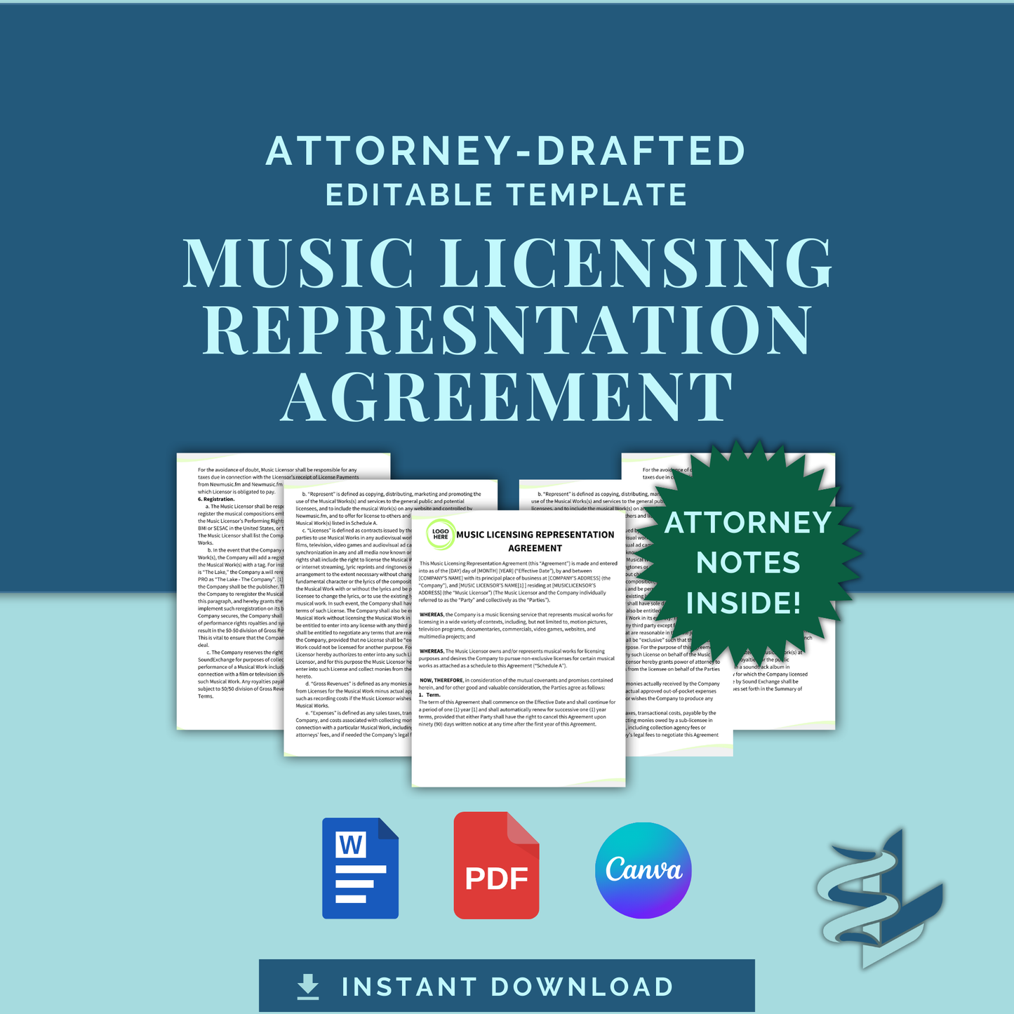 Music Licensing Representation Agreement