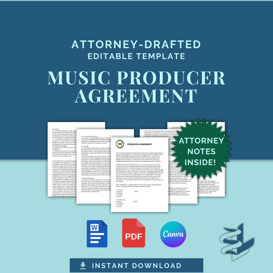 Music Producer Agreement