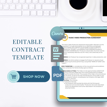 Music Video - Production Agreement