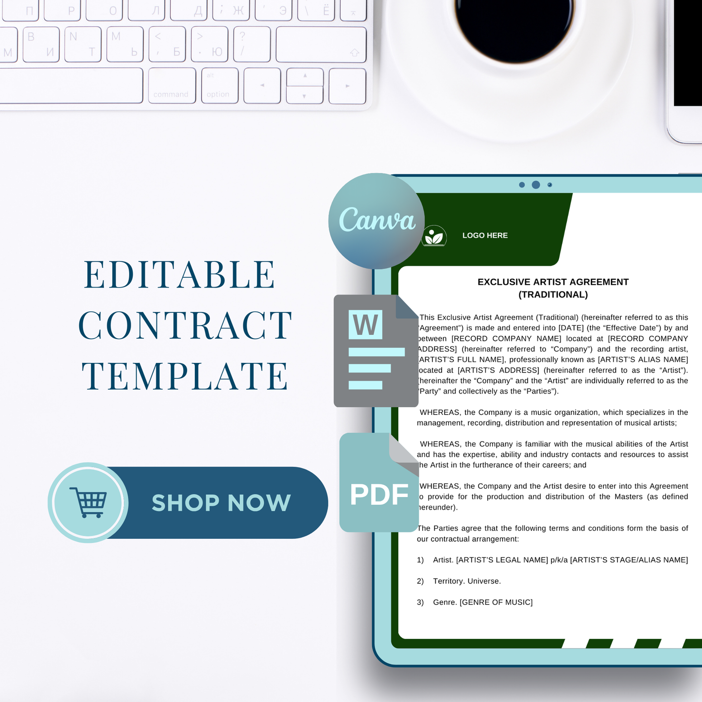Recording Artist Agreement - Traditional