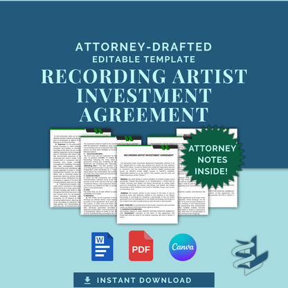 Recording Artist Investment Agreement