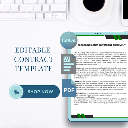 Recording Artist Investment Agreement