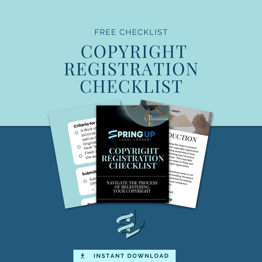 Copyright Registration Checklist