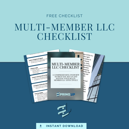 Multi-Member LLC Checklist