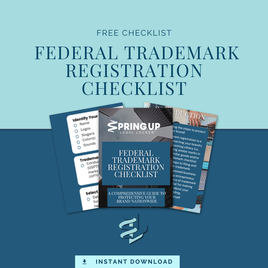 Federal Trademark Registration Checklist