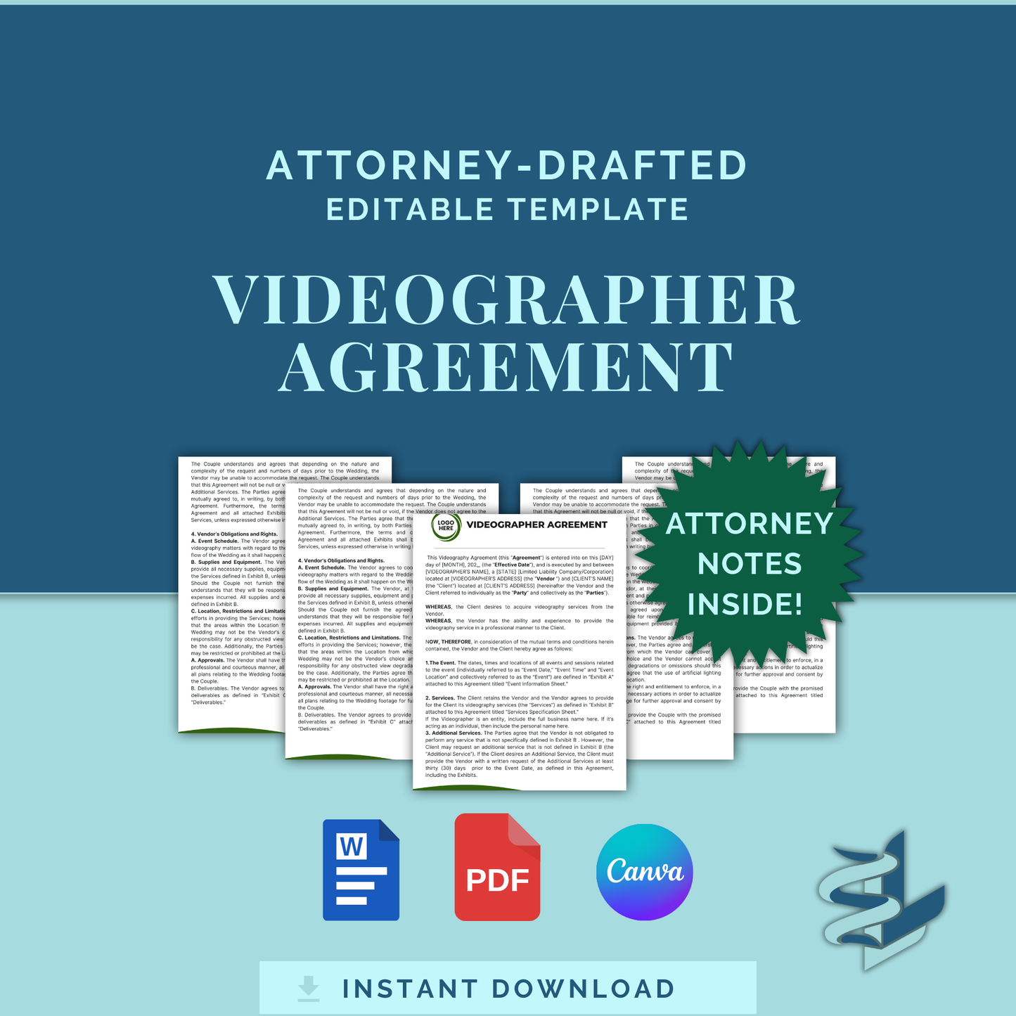 Videographer Agreement