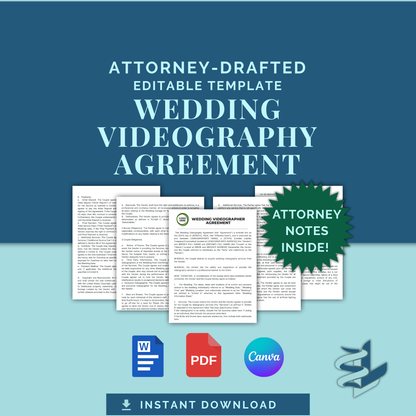 Wedding Videography Agreement