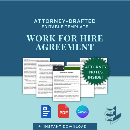 Work For Hire Agreement
